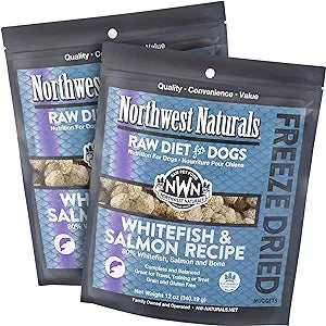 Northwest Naturals Freeze Dried Whitefish & Salmon Nuggets