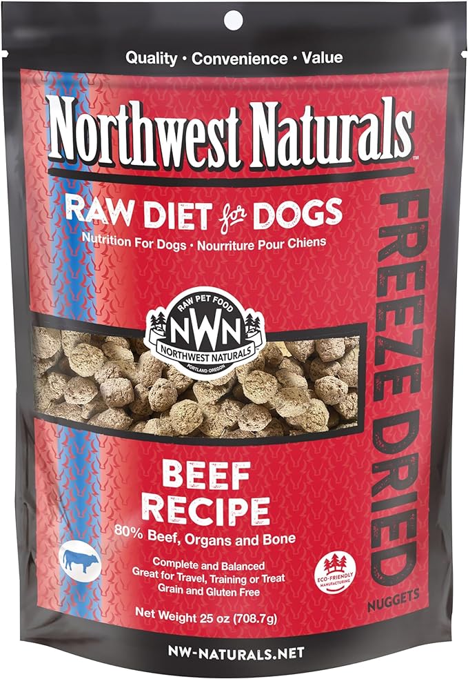 Northwest Naturals Freeze Dried Beef Nuggets