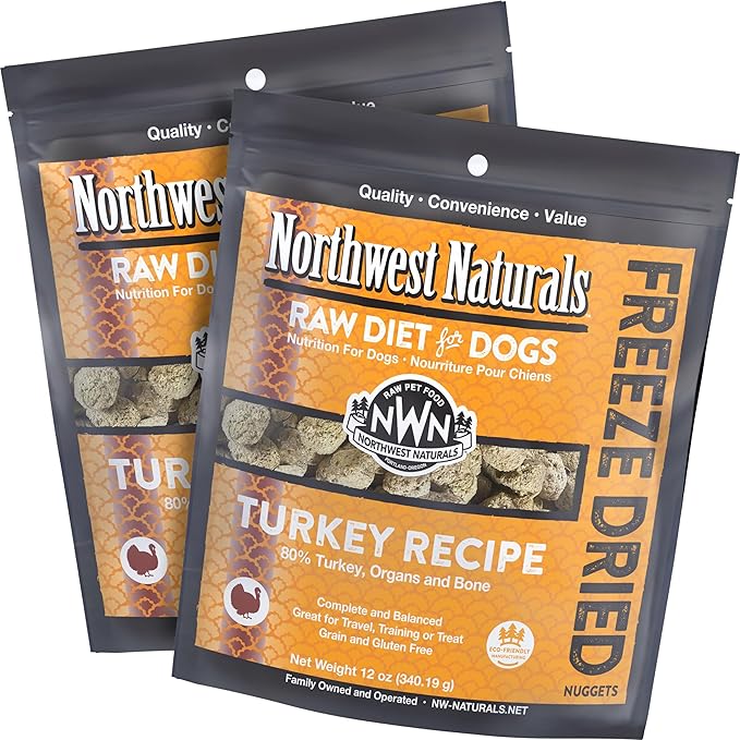 Northwest Naturals Freeze Dried Turkey Nuggets