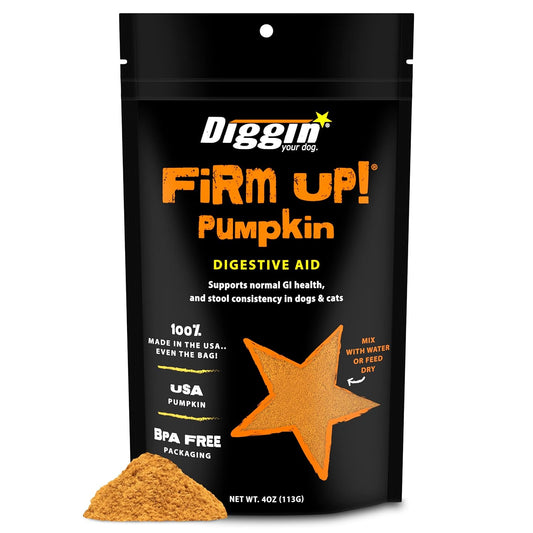 Diggin Your Dog Firm Up Pumpkin 4oz