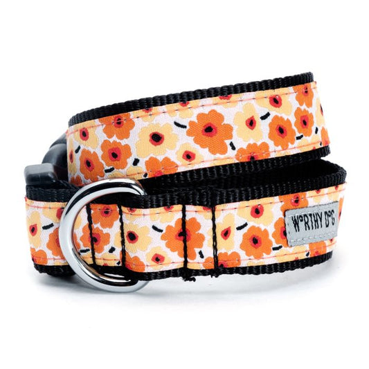 The Worthy Dog Collar Fleurs