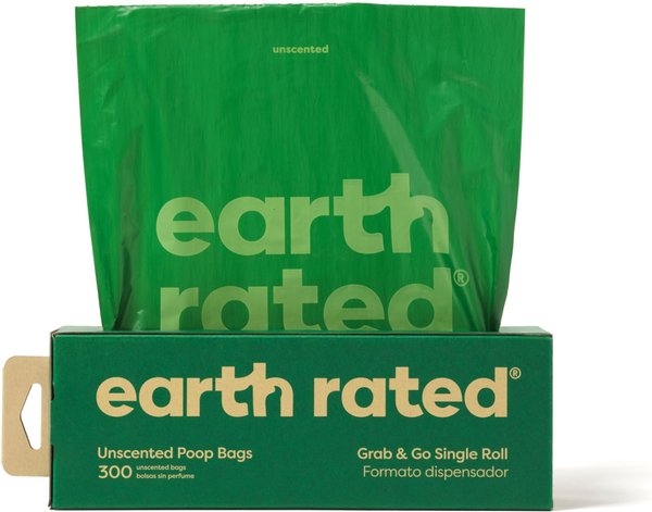 Earth Rated Unscented Poop Bags 300-ct