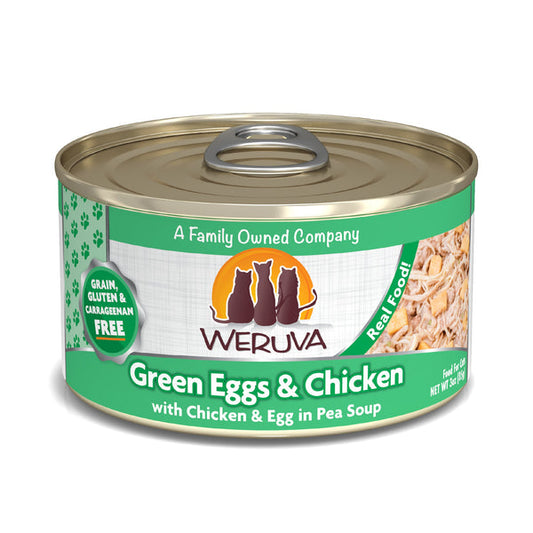 Weruva Green Eggs & Chicken Canned Cat Food 5.5-oz