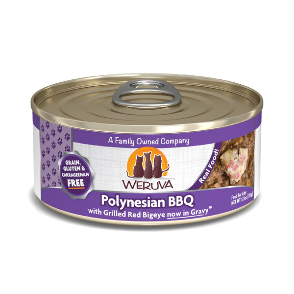Weruva Polynesian BBQ Canned Cat Food 5.5-oz
