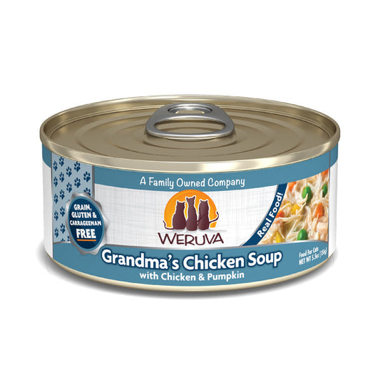Weruva Grandma's Chicken Soup Canned Cat Food 5.5-oz