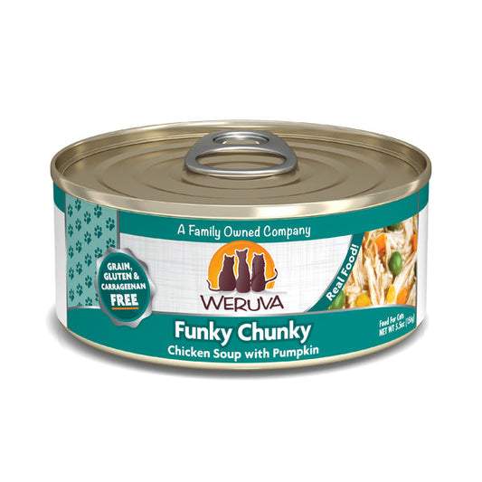 Weruva Funky Chunky Canned Cat Food 5.5-oz