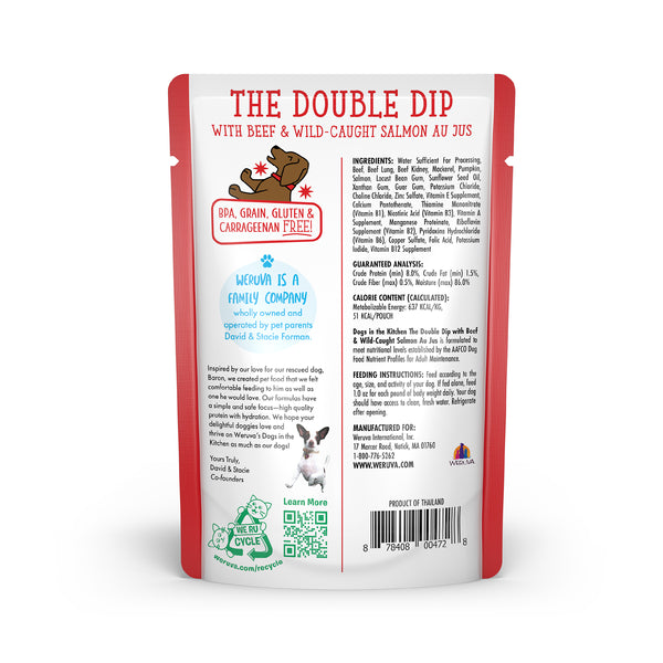 Dogs in the Kitchen The Double Dip Pouch 2.8oz