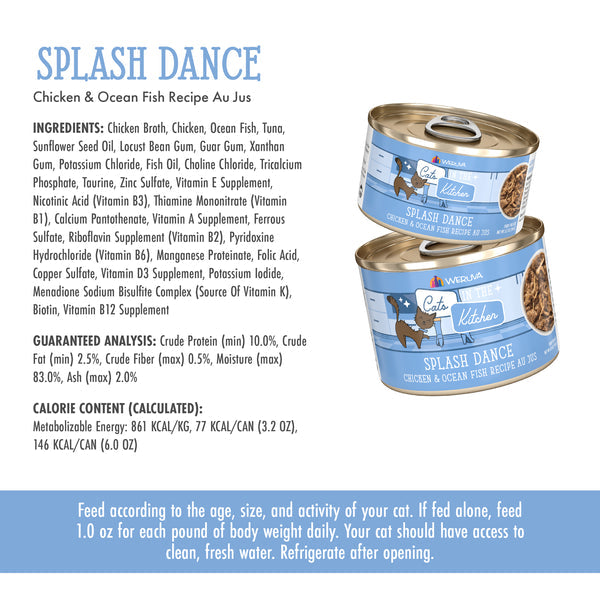 Cats in the Kitchen Splash Dance 6-oz