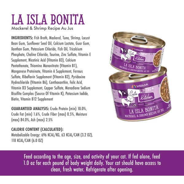 Cats in the Kitchen La Isla Bonita 6-oz