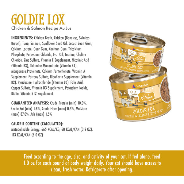 Cats in the Kitchen Goldie Lox 6-oz