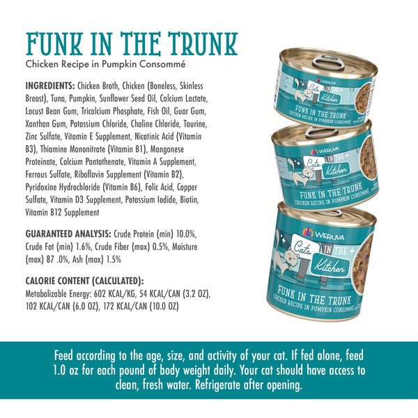 Cats in the Kitchen Funk in the Trunk 6-oz