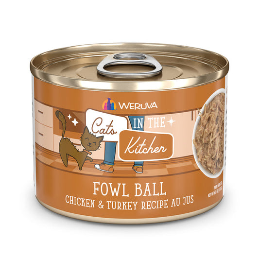 Cats in the Kitchen Fowl Ball 6-oz