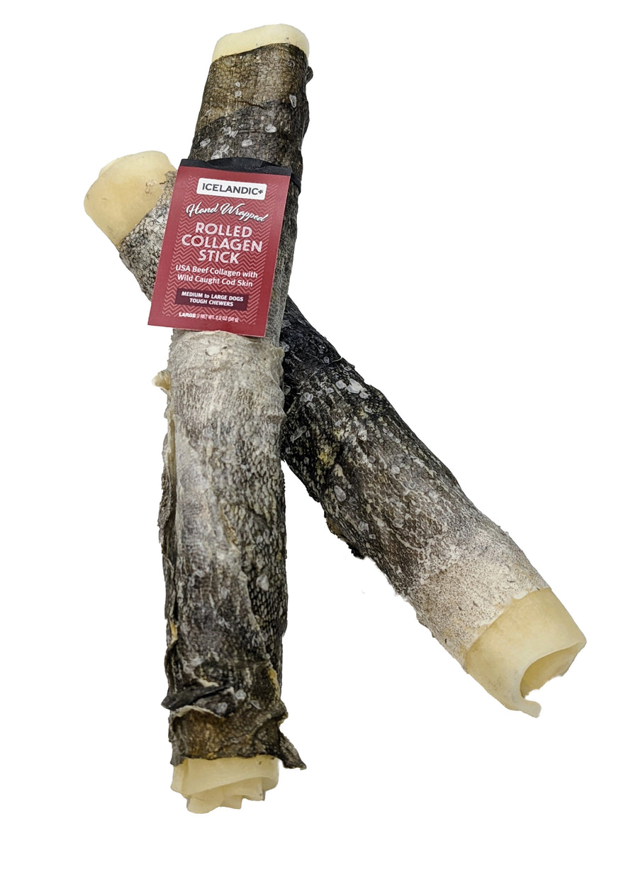 Icelandic Plus Collagen Stick Wrapped with Cod Skin