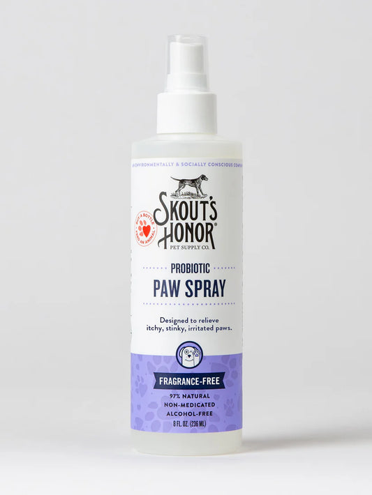 Skout's Honor Probiotic Paw Spray 8 fl oz.