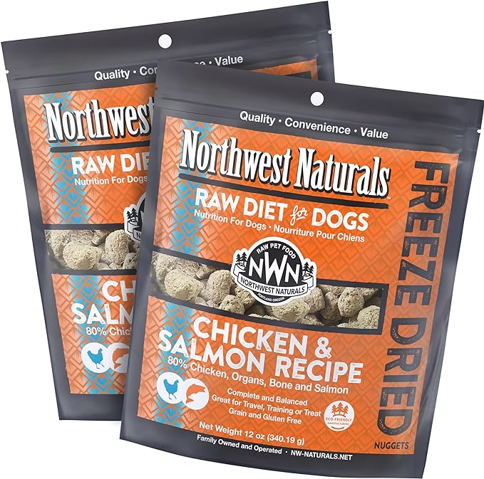 Northwest Naturals Freeze Dried Chicken & Salmon Nuggets