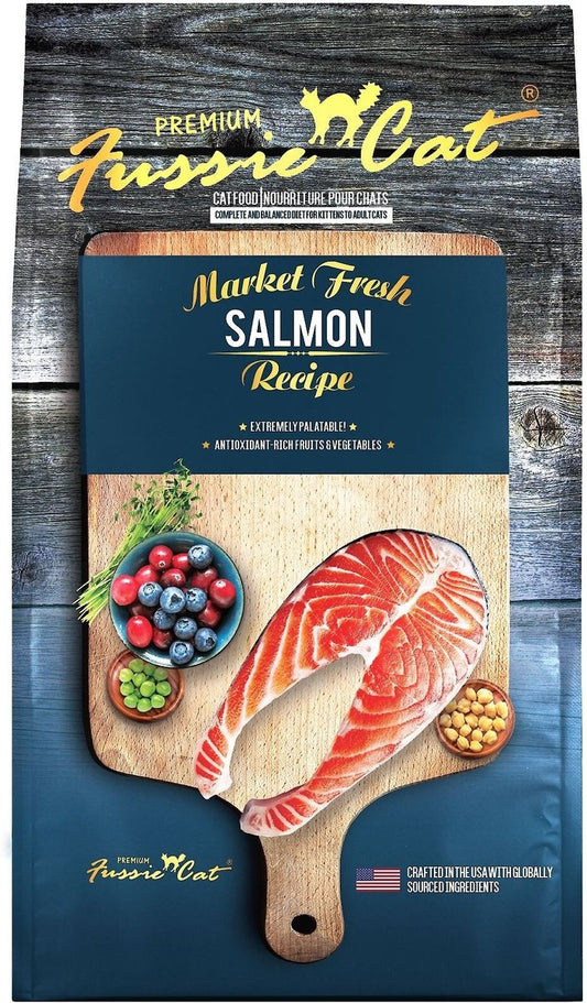 Fussie Cat Market Fresh Salmon Dry Food 2 lb