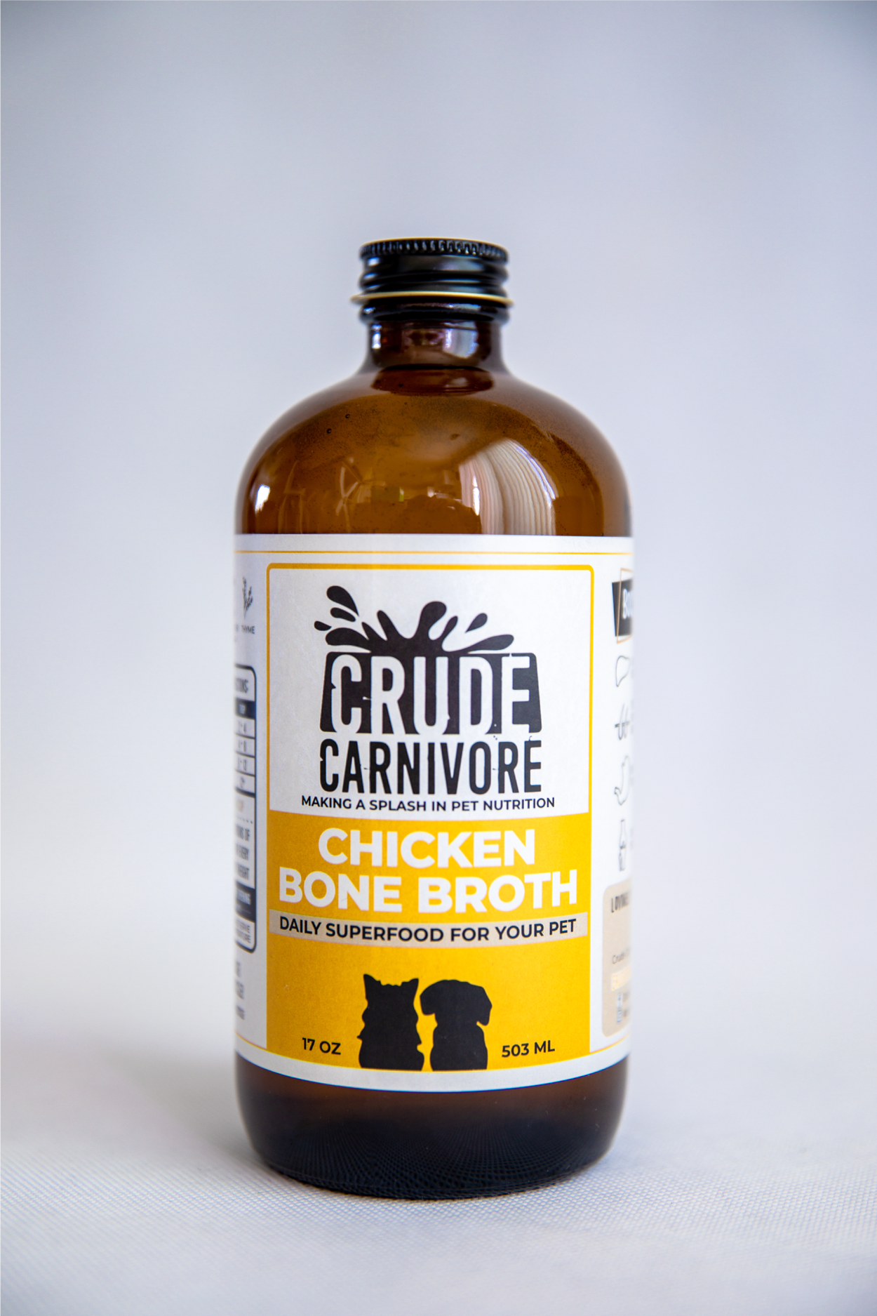 Crude Carnivore 16oz Chicken Bone Broth