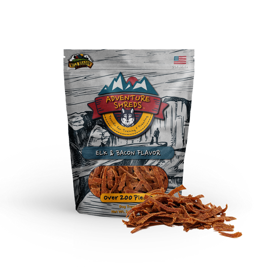 Wild Meadow Farms Adventure Shreds Elk & Bacon 2.5 oz