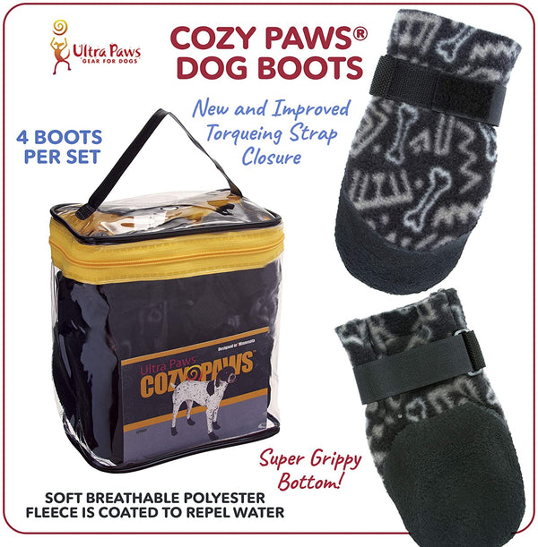 Ultra Paw Cozy Paws Traction Dog Boots XL