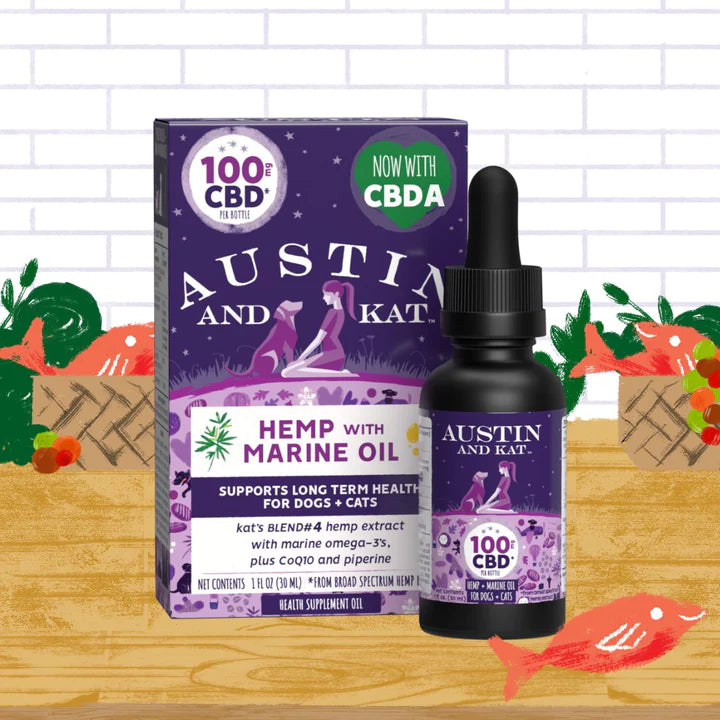 Austin & Kat CBD Original Oil 100mg 1oz