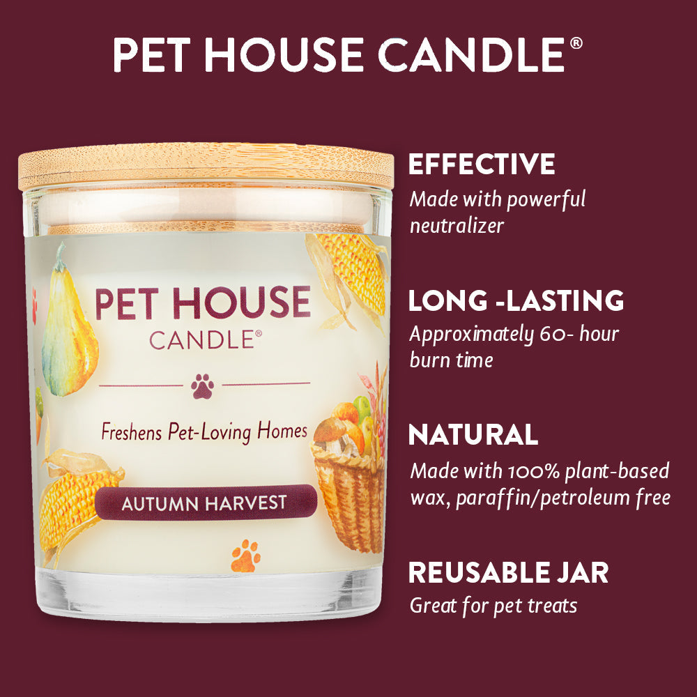 Pet House Autumn Harvest Candle 9oz