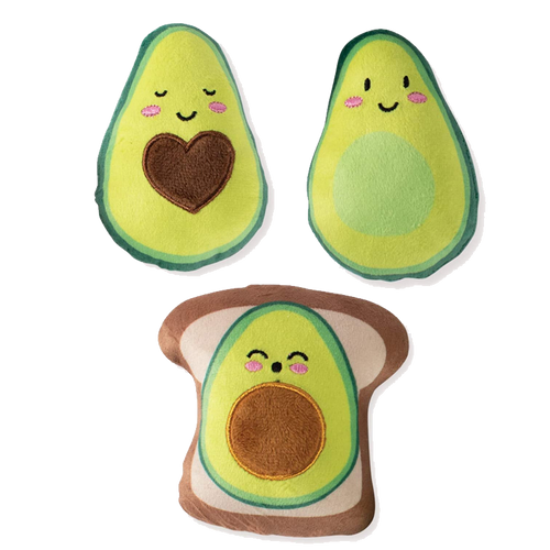 Fringe Studio Avocado 3 PCs Small Dog Toy Set