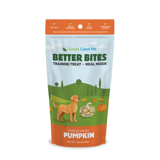 Green Coast Pet Better Bites Pumpkin 1oz