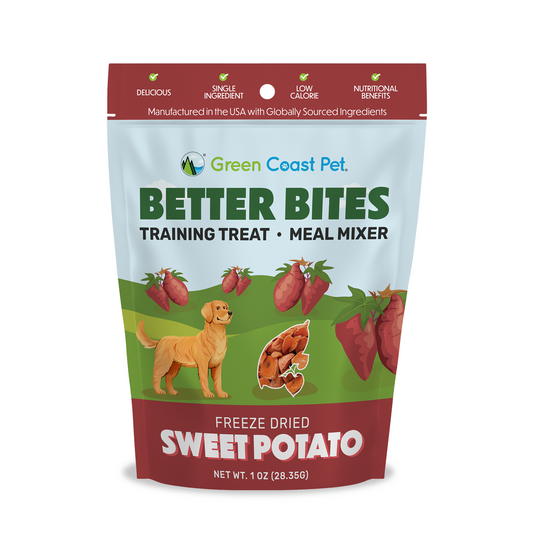 Green Coast Pet Better Bites Sweet Potato 1oz