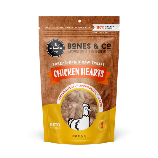 Bones & Co FD Chicken Hearts 1.9oz