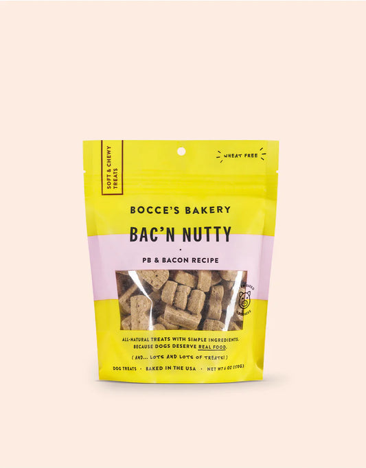 Bocce's Bakery Bac'n Nutty 6oz