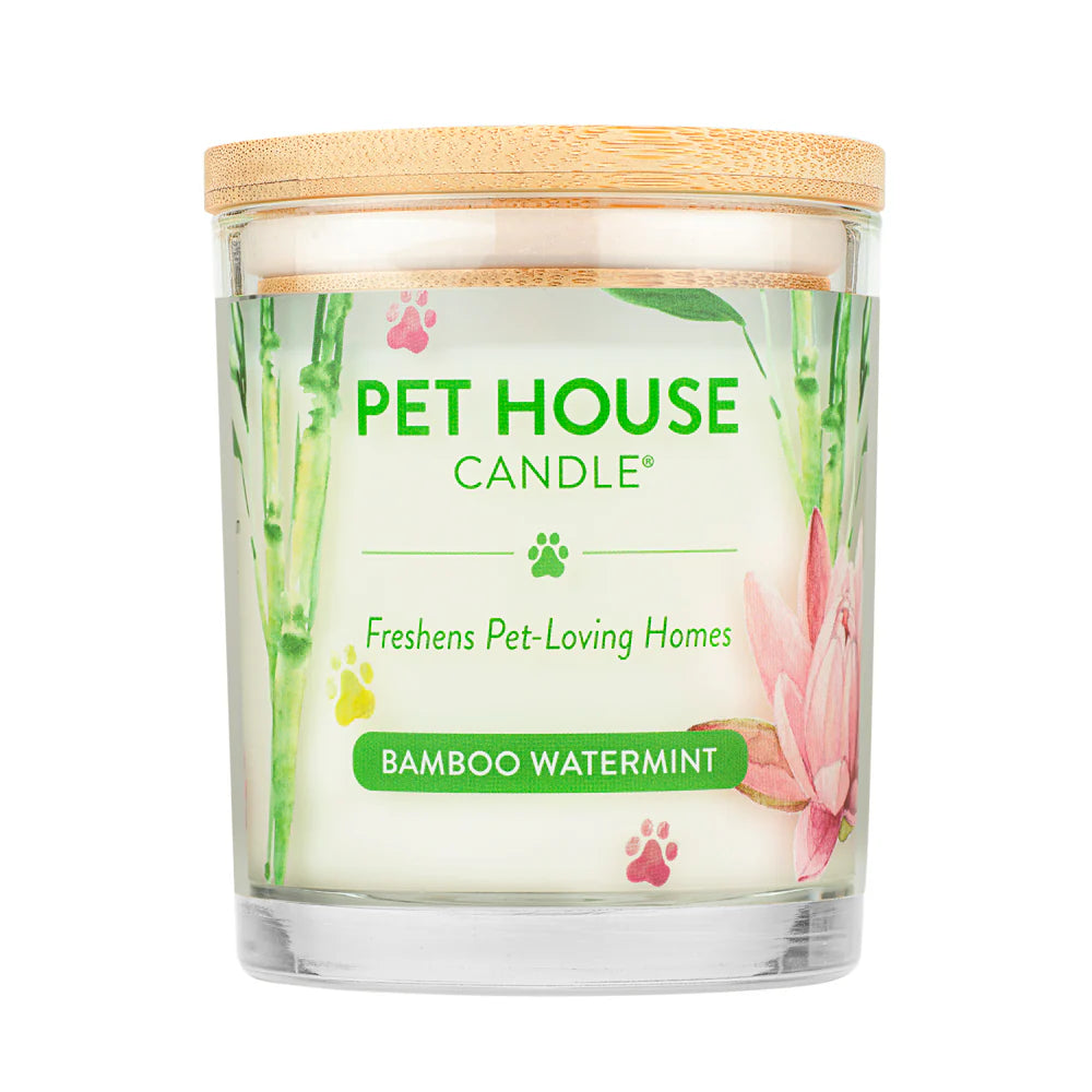 Pet House Bamboo Watermint Candle