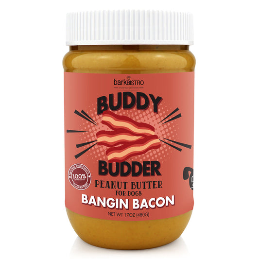 Bark Bistro Buddy Budder Beggin Bacon 17oz