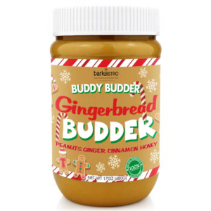 Bark Bistro Buddy Budder Gingerbread Budder 17oz