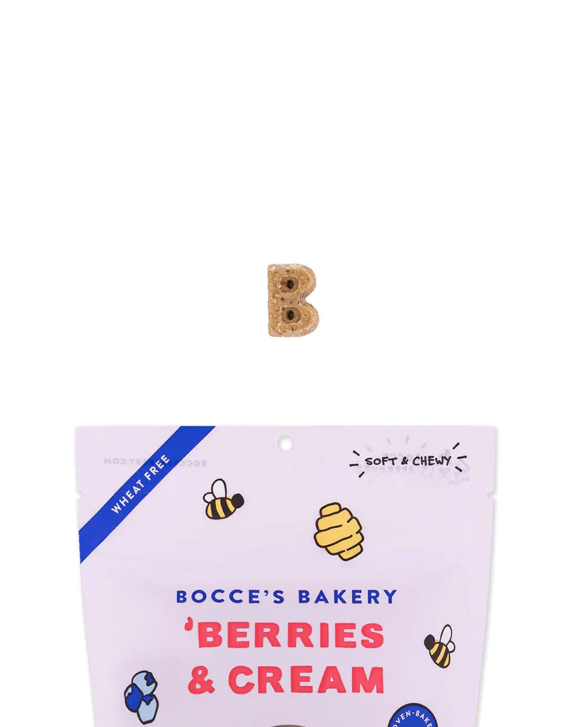 Bocce's Bakery Berry Cream Soft and Chewy Dog Treats - 6oz