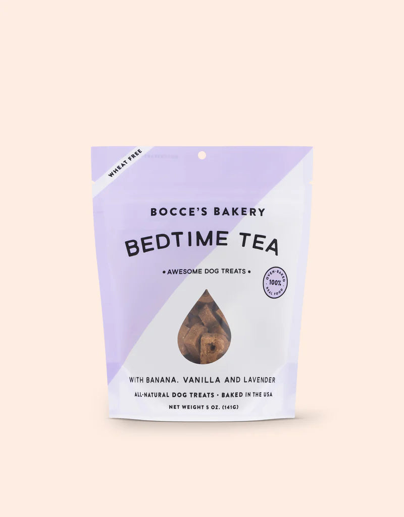 Bocce's Bakery Bedtime Tea with Vanilla and Banana Flavors Dog Treats - 5oz