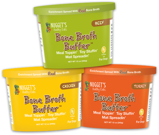 Nugget's Bone Broth Butter 12oz