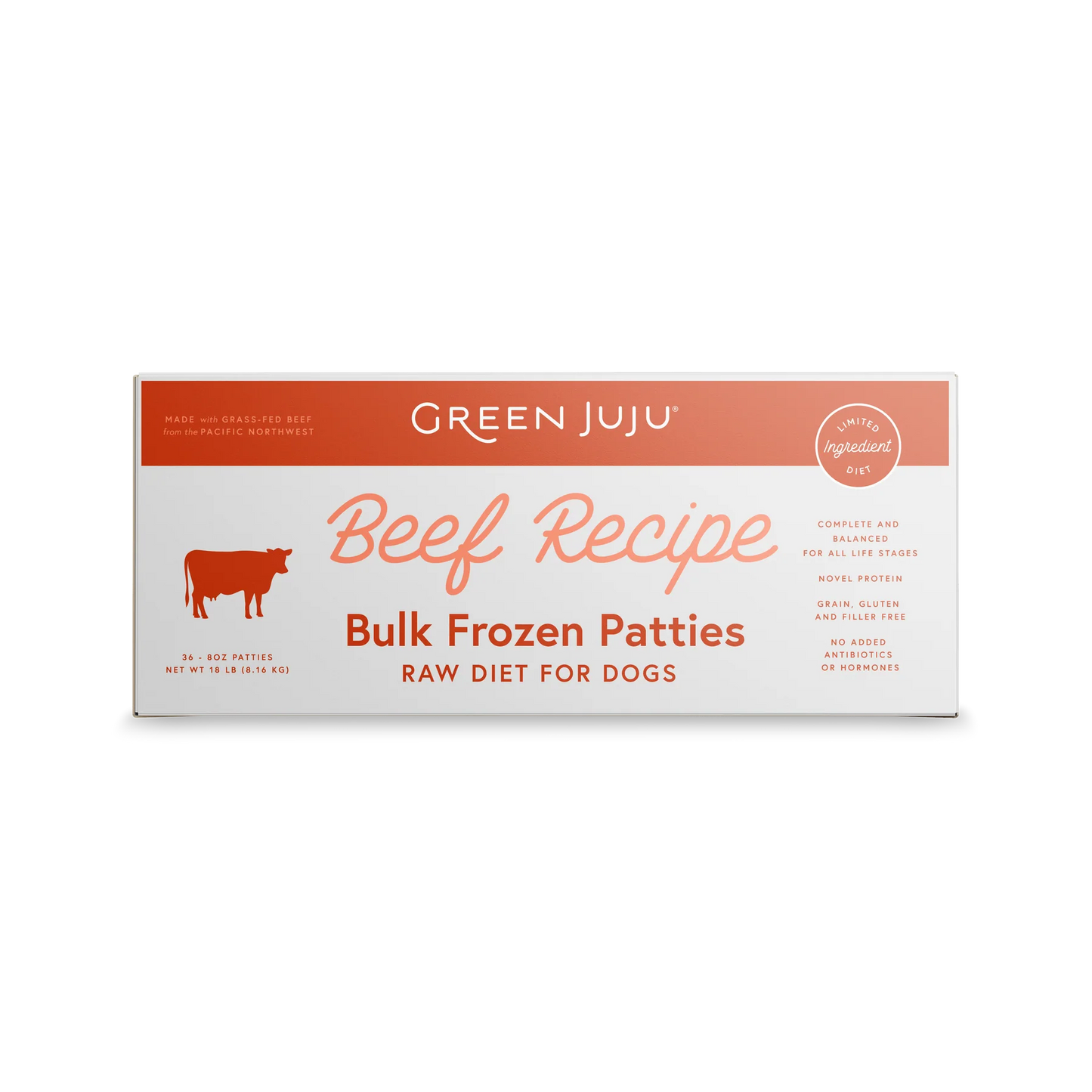 Green Juju Beef Recipe Frozen Patties & Sliders