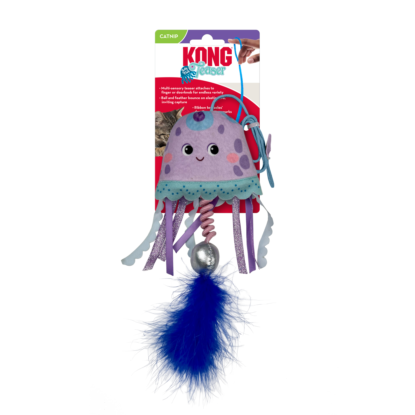 Kong Teaser Jellyfish Dog Toy