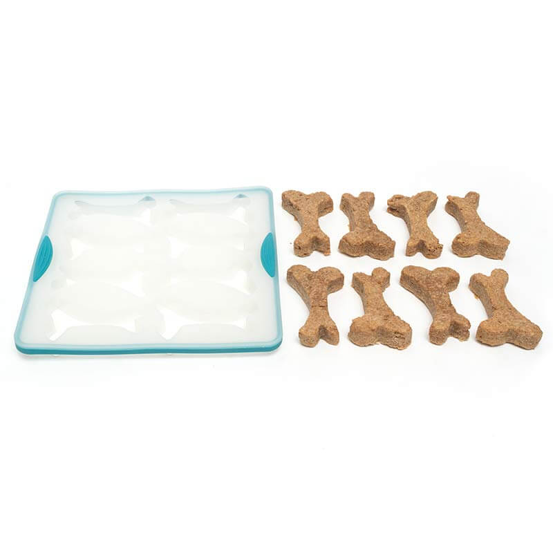 Messy Mutts Silicon Bake and Freeze Dog Treat Maker Small