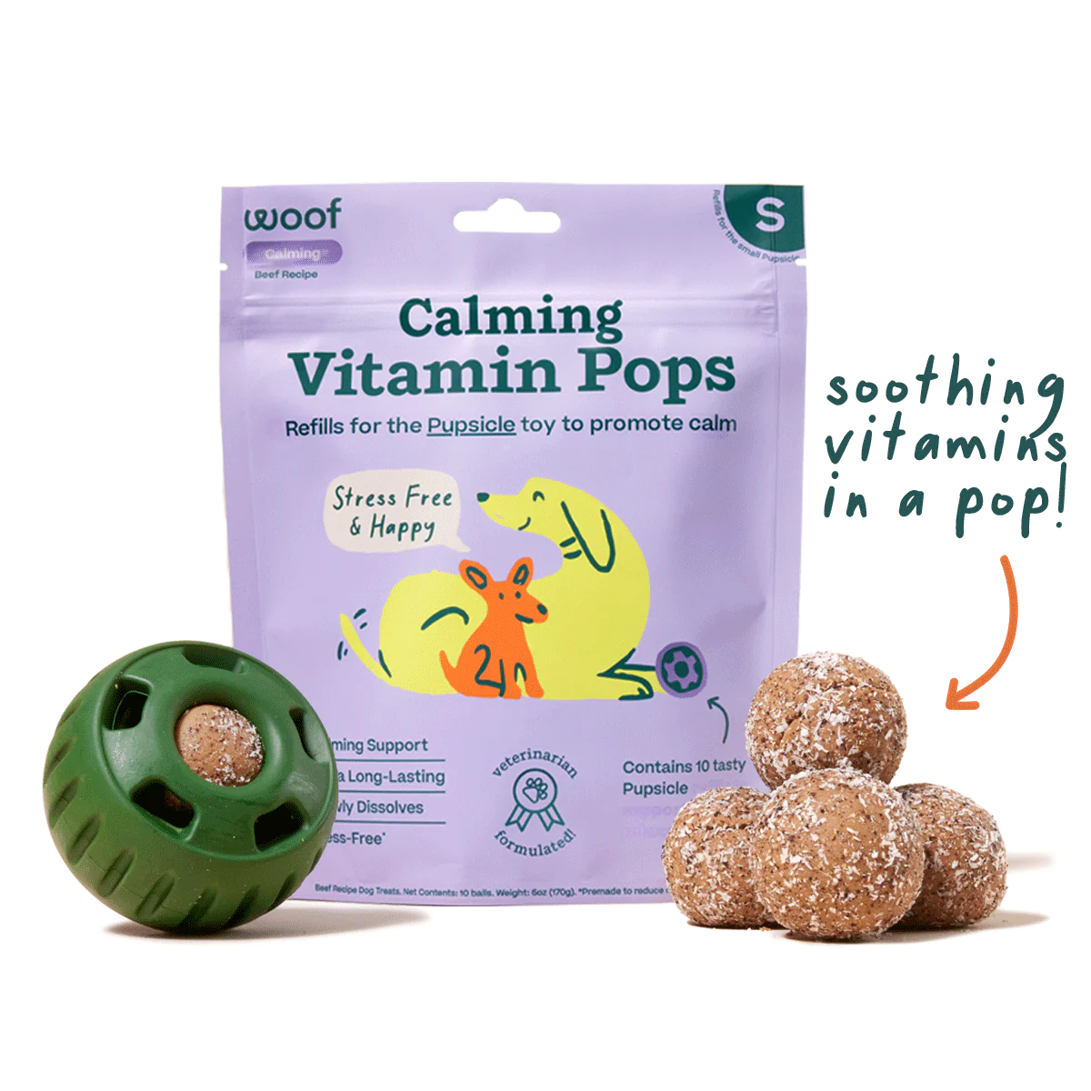 Woof Pupsicle Calming Vitamin Pops