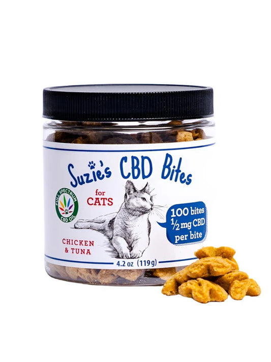 Suzie's CBD Bites for Cats 4.2oz