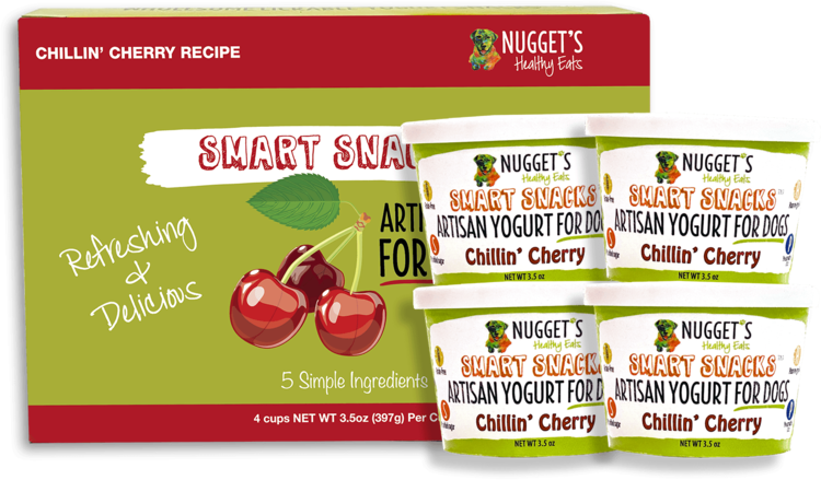 Nugget's Artisan Yogurt Cherry 3.5oz 4ct