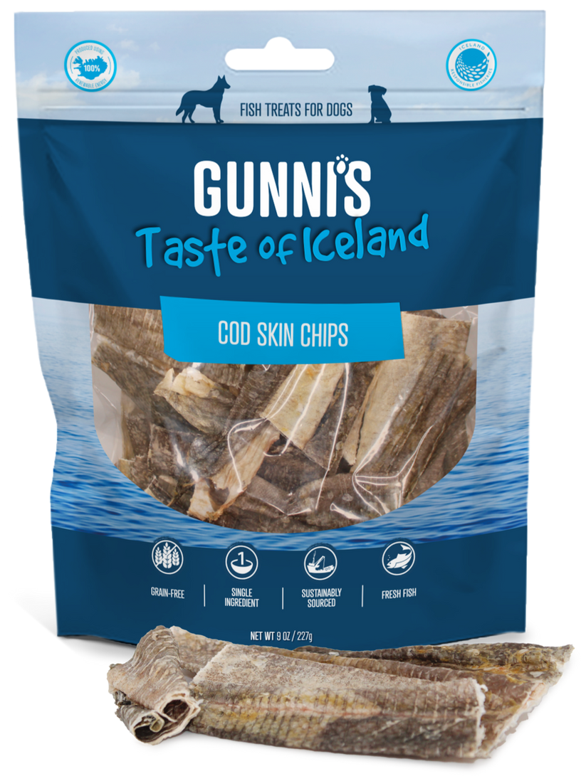 Gunni's Pet Cod Skin Chips 9 oz