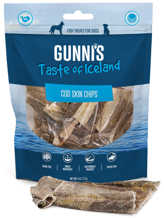 Gunni's Pet Cod Skin Chips 9 oz