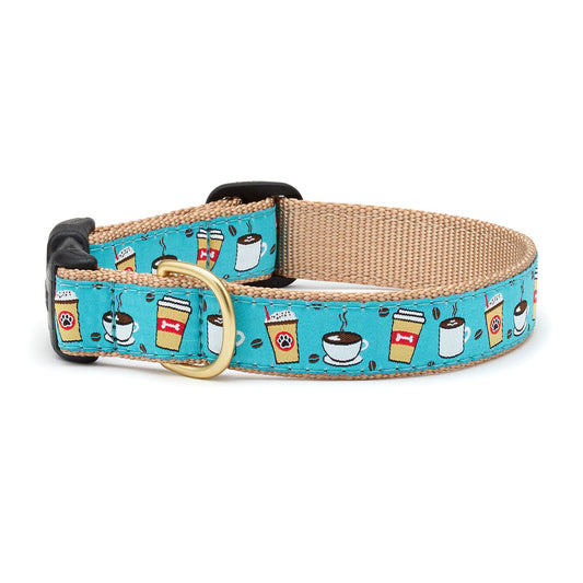 Up Country Coffee Nut Dog Collar Large