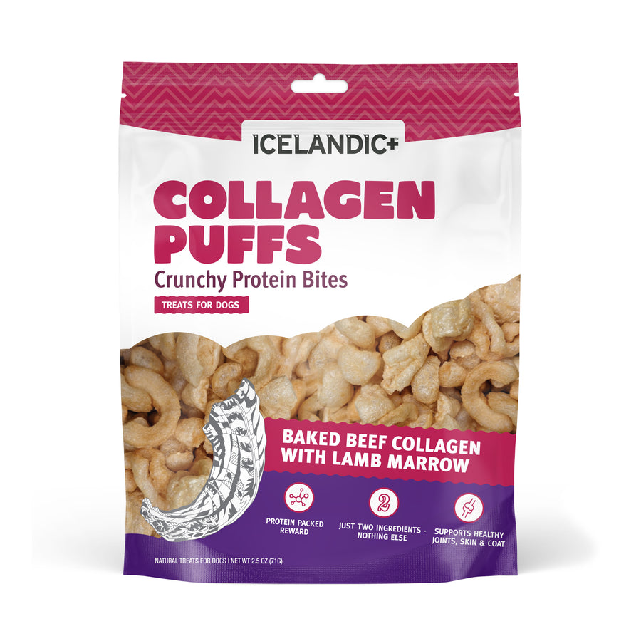 Icelandic Collagen Puffs with Marrow Dog Treats