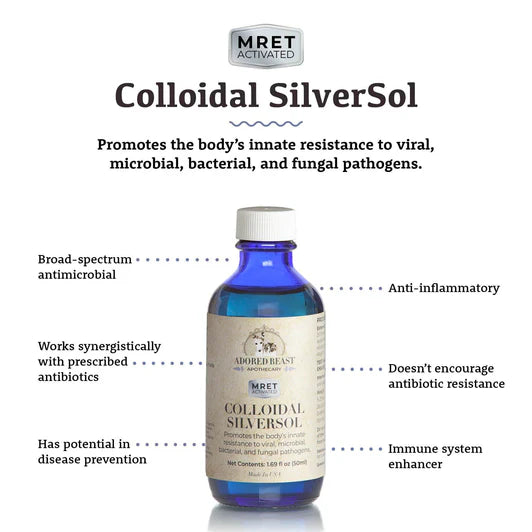 Adored Beast Apothecary Colloidal SilverSol *MRET Activated