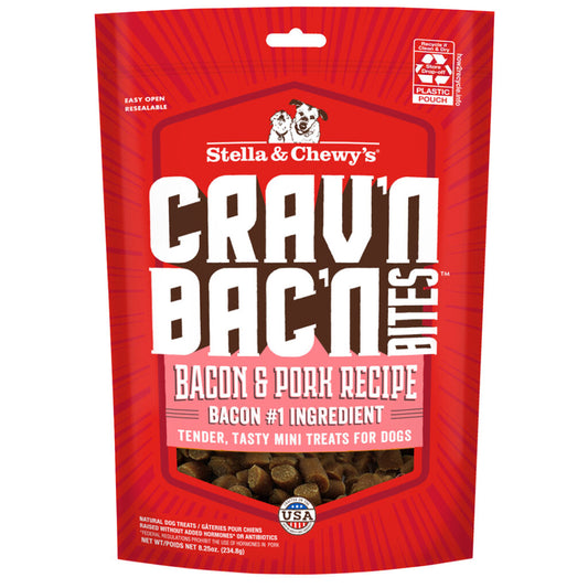 Stella & Chewy's Crav'n Bac'n Bites Bacon & Pork 8.25oz