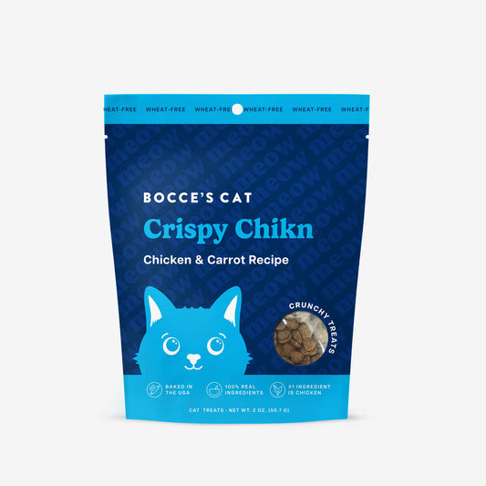 Bocce's Crispy Chikn Crunchy Cat Treats 2oz