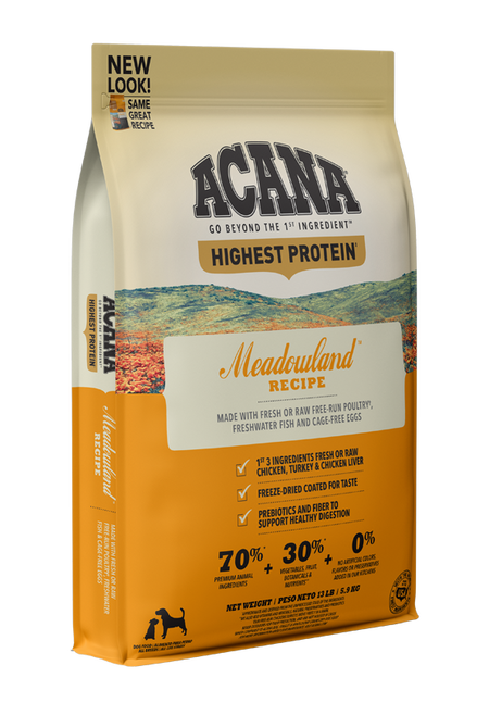 Acana Meadowlands Dog Food 4.5lb